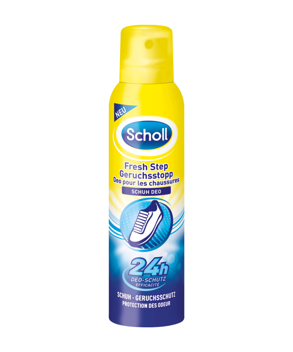 SCHOLL_Chaussure_spray_déodorant_frais_Étape_arrêt_d'odeur_,150_ml