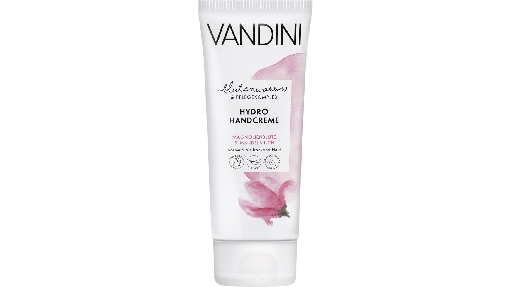 Aldo VANDINI Crème pour les mains Hydro Fleur de magnolia et lait d'amande, 75 ml