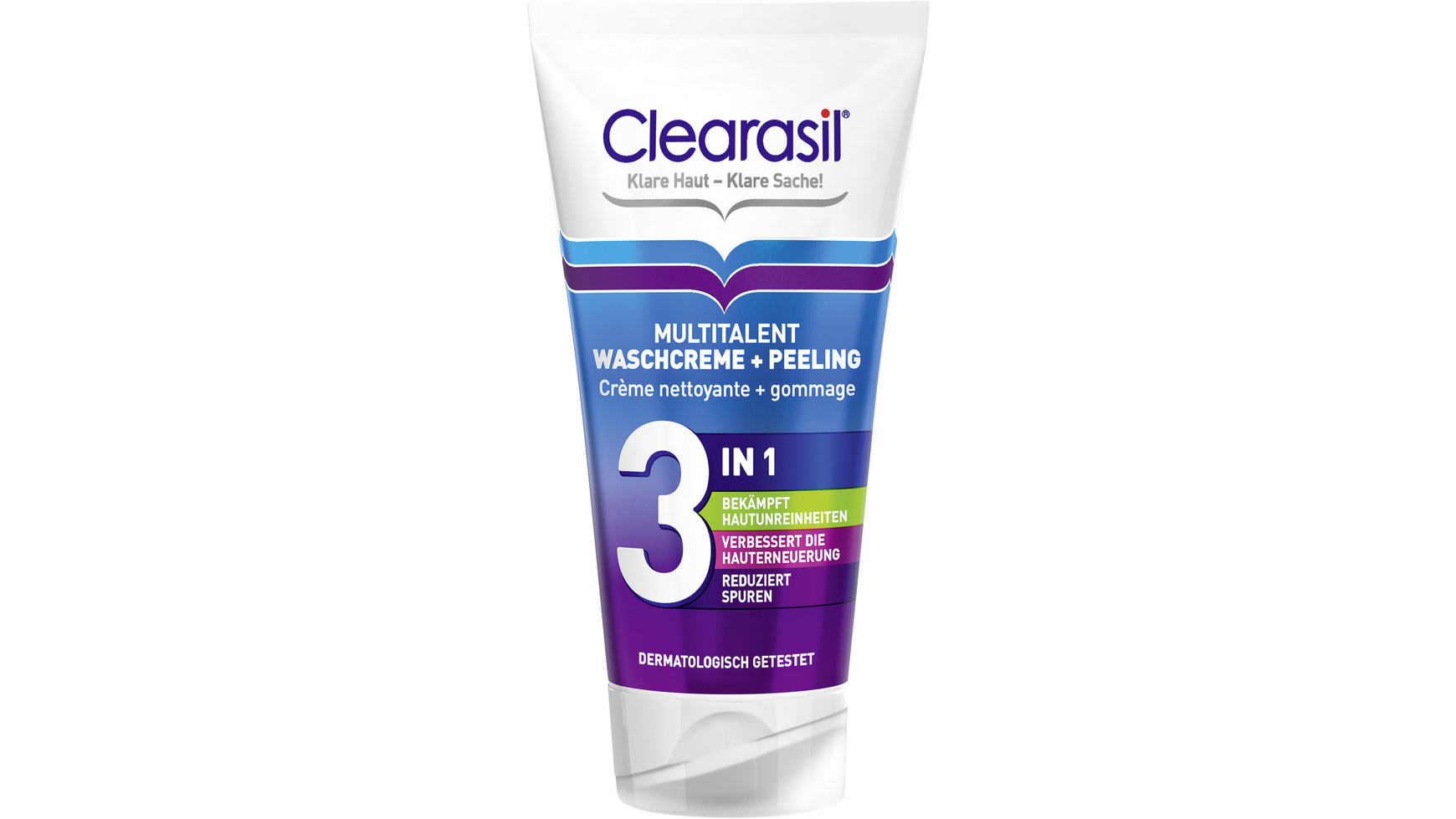 Clearasil Multitalent Crème Lavante & Gommage, 150ml