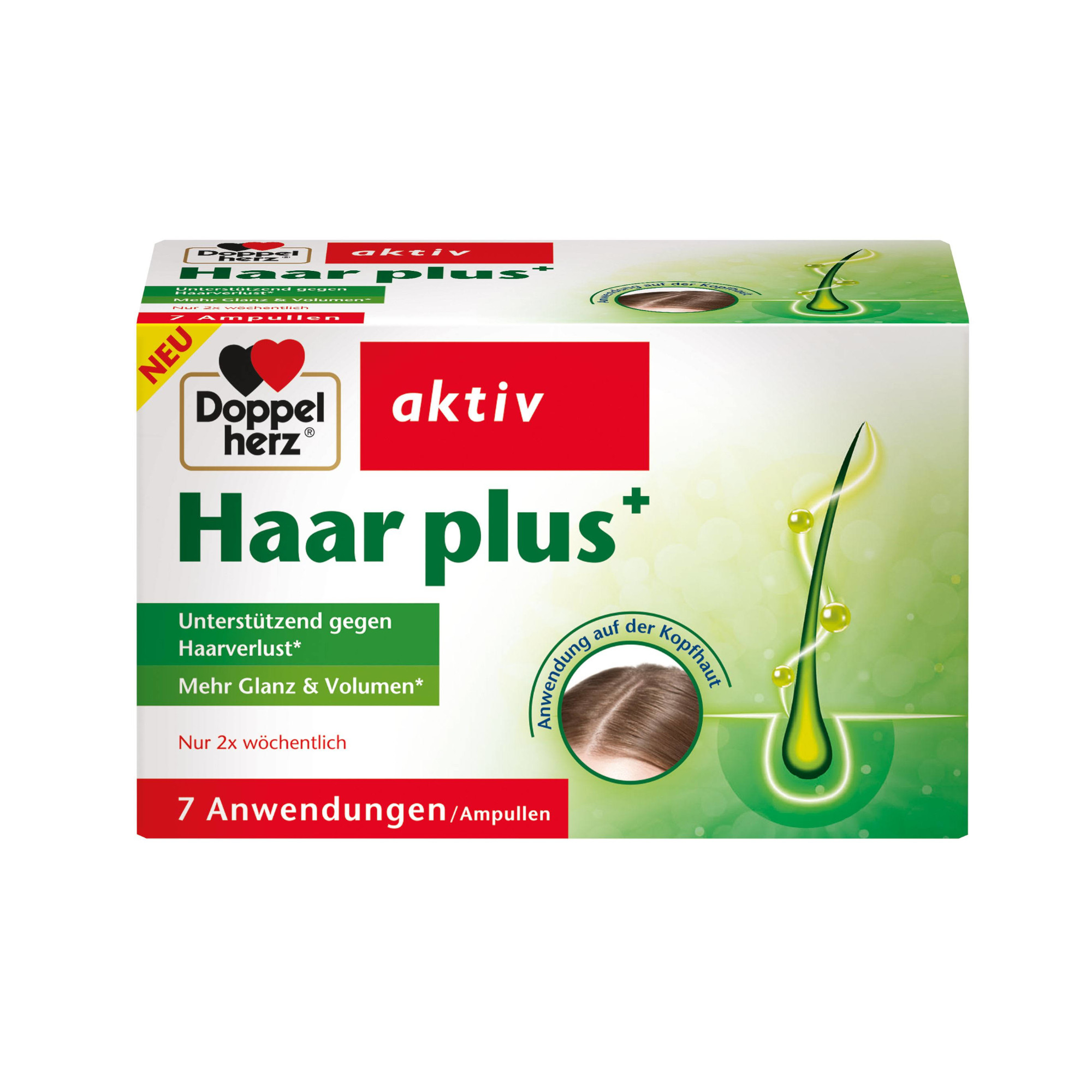 Doppelherz Hair Plus Ampoules 7 pièces