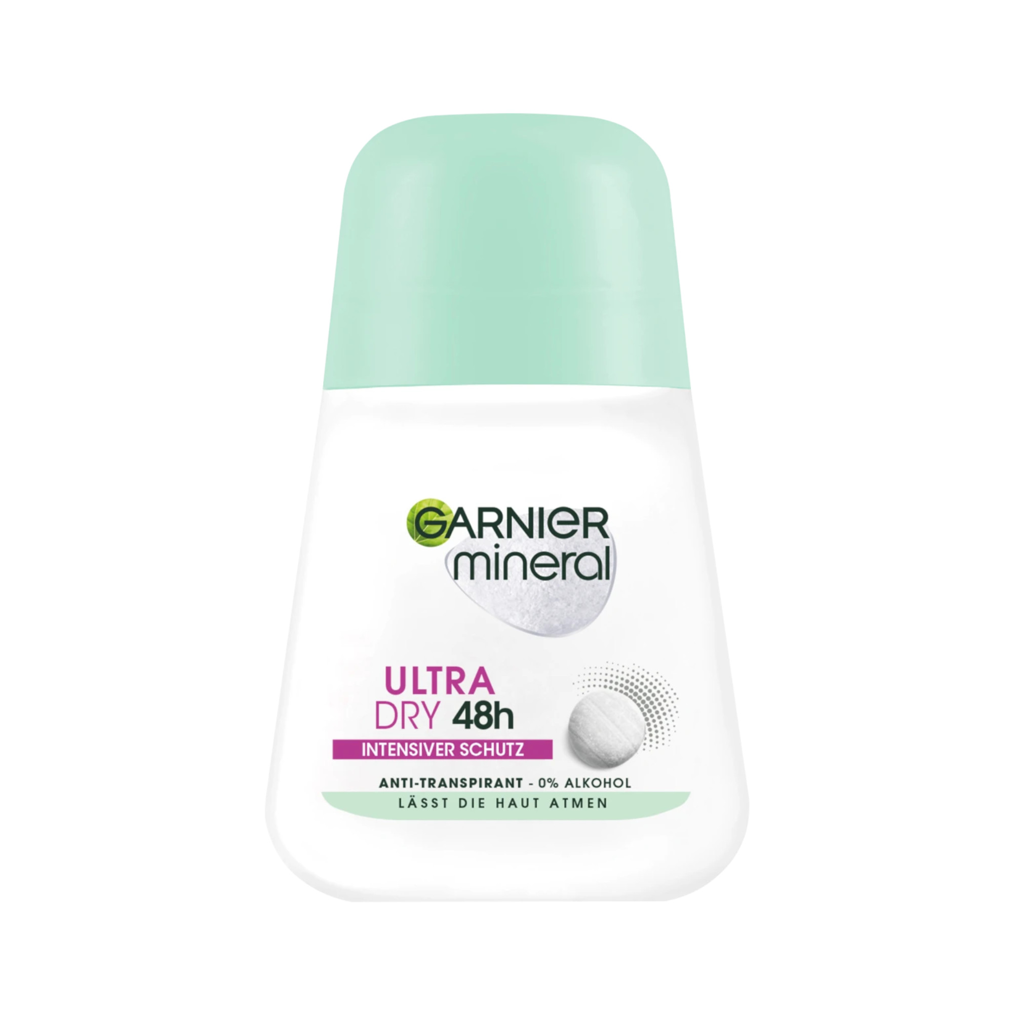 GARNIER Déodorant Roll-On Antisudorifique Ultra Dry 48h, 50 ml