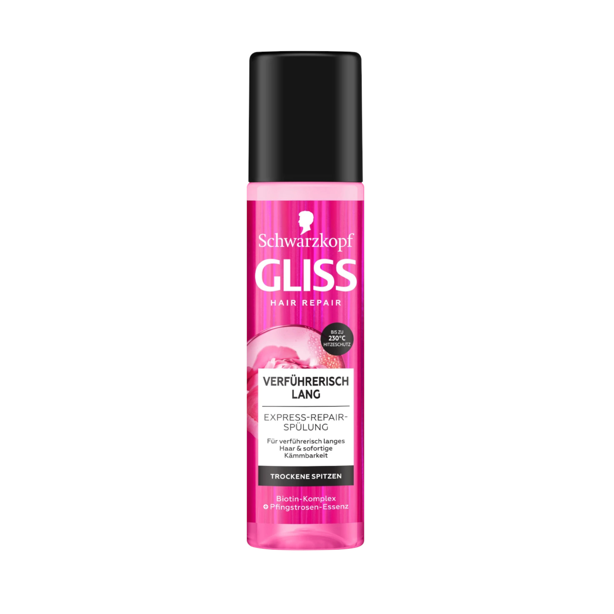 GLISS KUR Après-shampooing Express Repair, Séduisante et longue, 200 ml