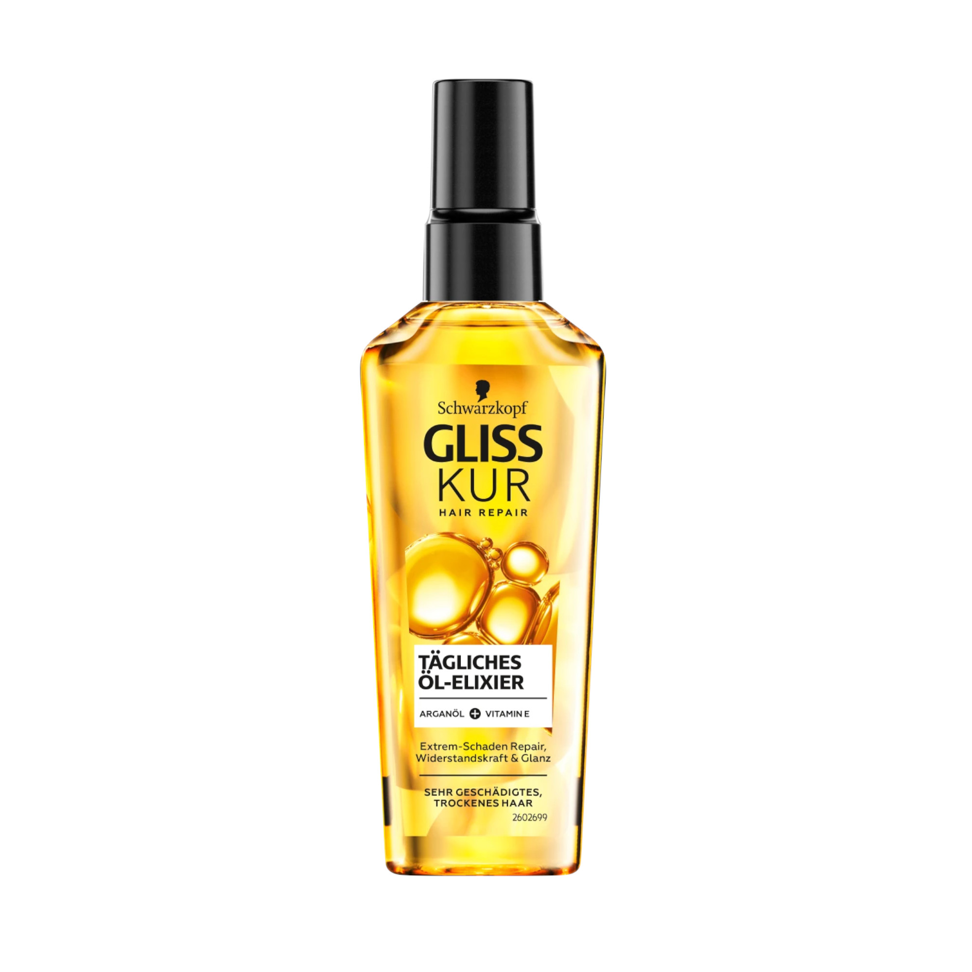GLISS KUR Elixier Huile de Cheveux, 75 ml