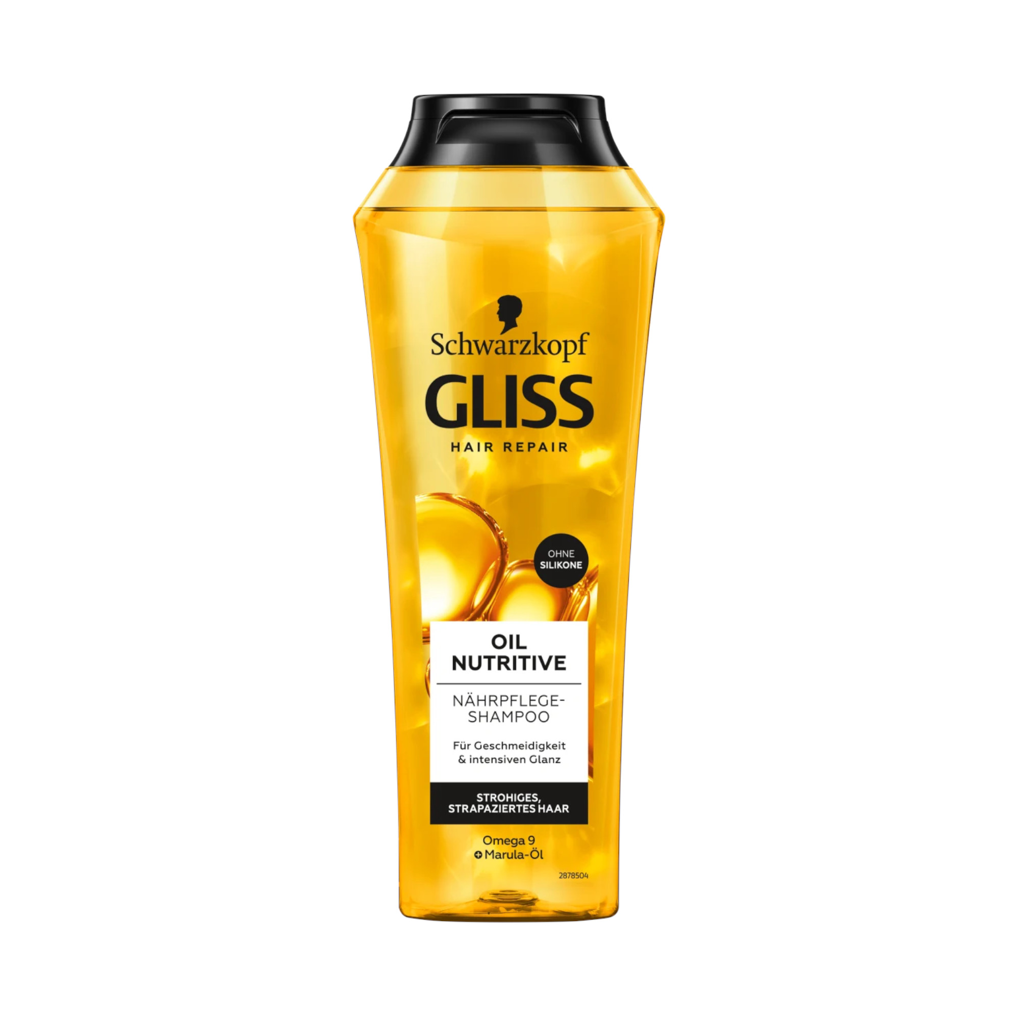 GLISS KUR Shampooing de cheveux, Huile Nutritive, 250 ml