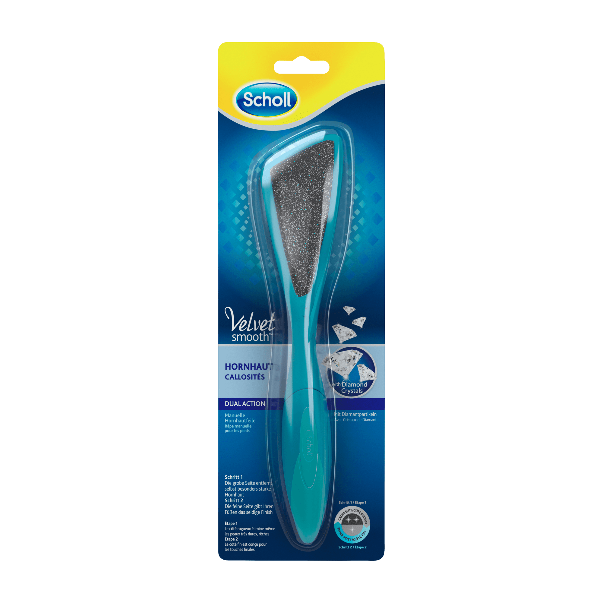 SCHOLL Râpe à callosités Velours Lisse, 1 Pc