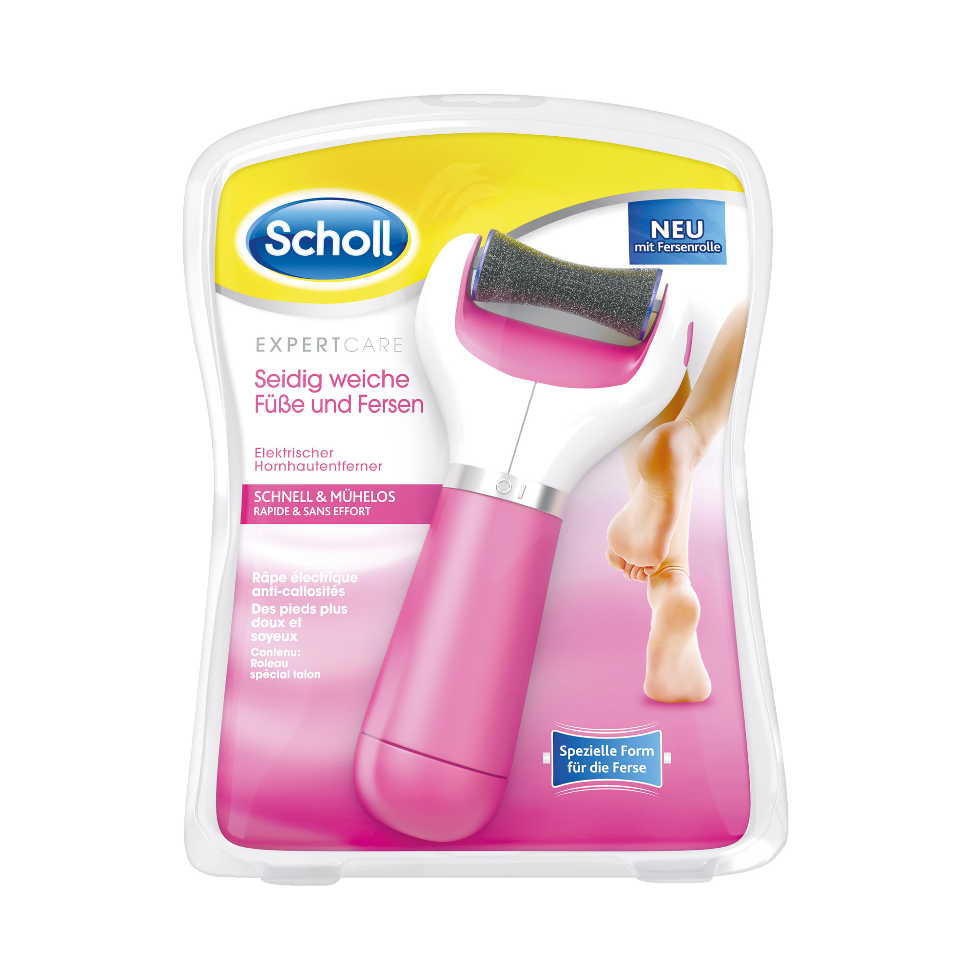 SCHOLL Velvet Smooth Express Pedi Râpe Electrique Extra Exfoliante