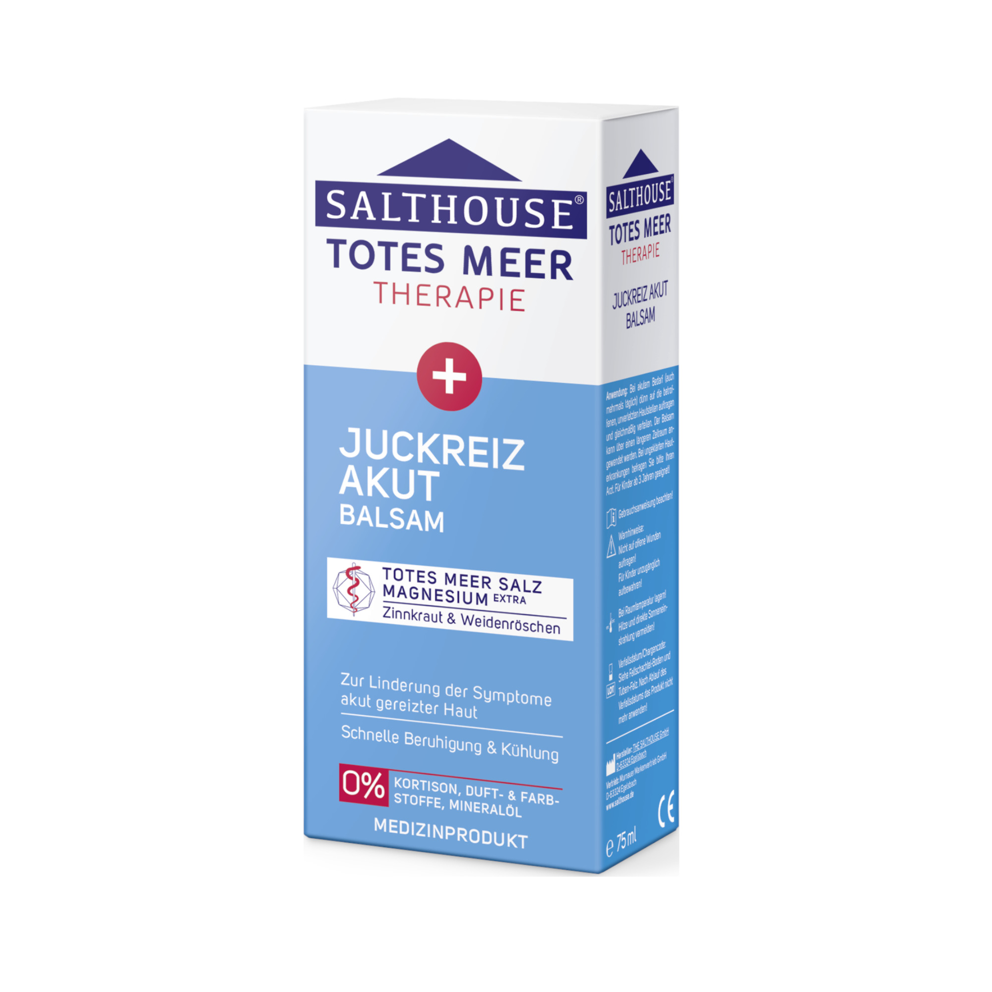 Salthouse Crème Soins thérapie Juckreiz Akut de la Mer Morte 75ml