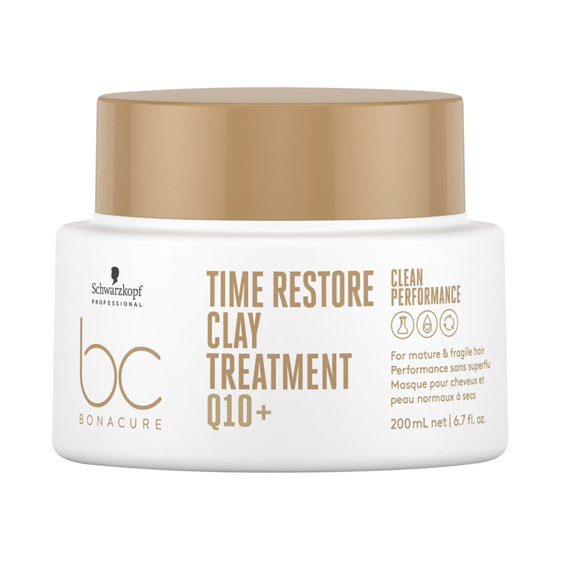 Schwarzkopf BC Bonacure Q10+ Time Restore Masque, 200 ml