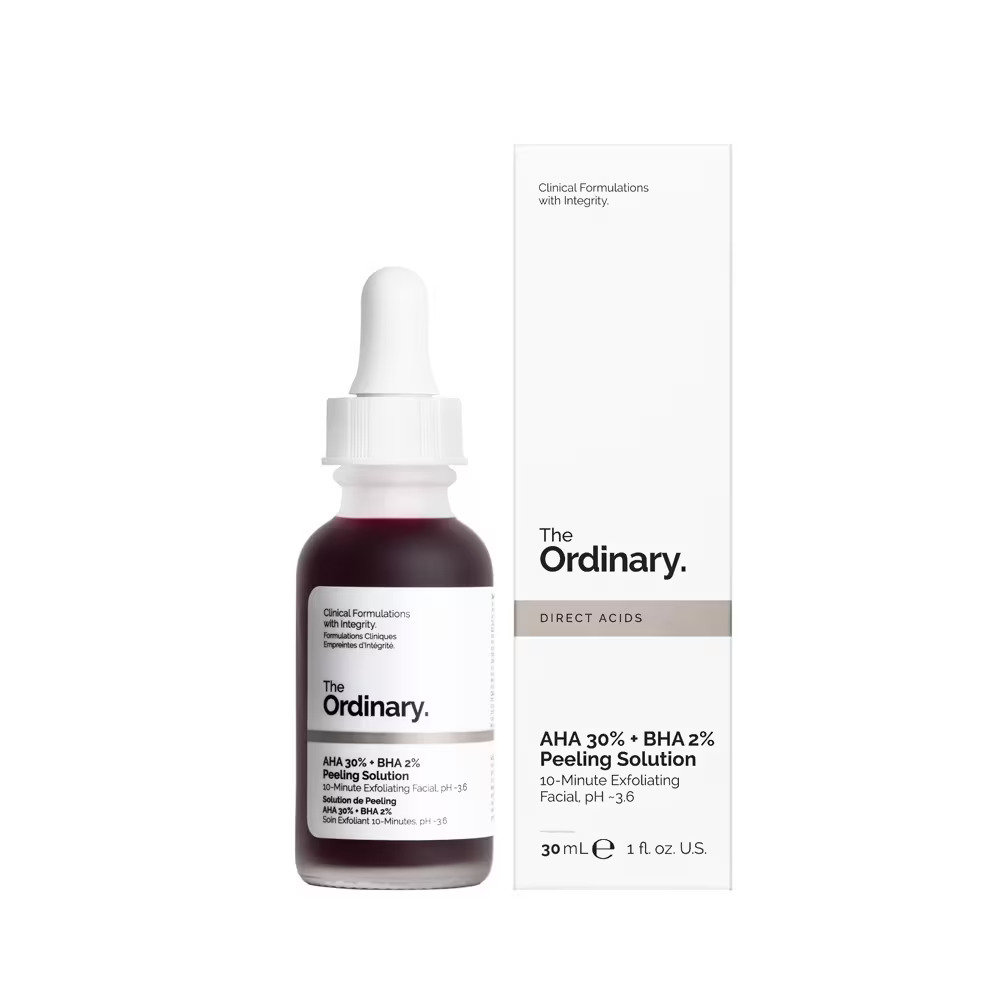 The Ordinary Direct Acids AHA 30% + BHA 2% Peeling Solution, 30ml