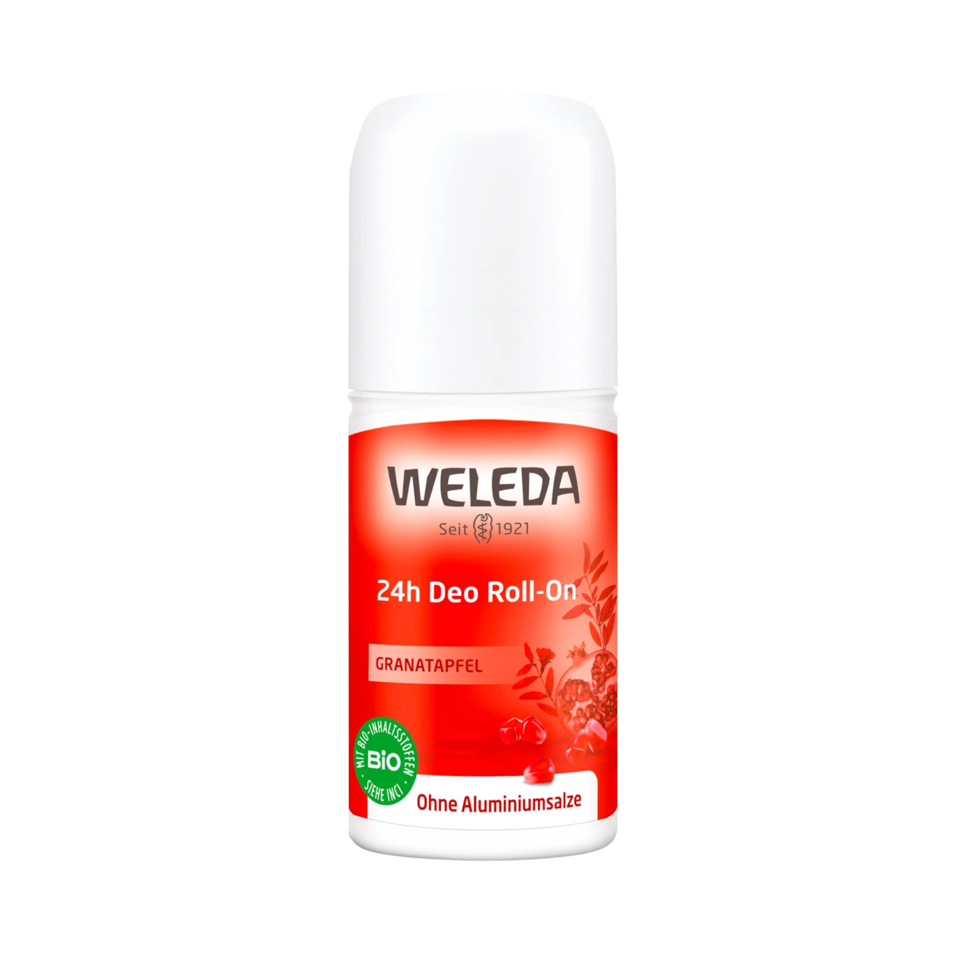 WELEDA Déodorant à la grenade Roll-On Naturel, 50 ml